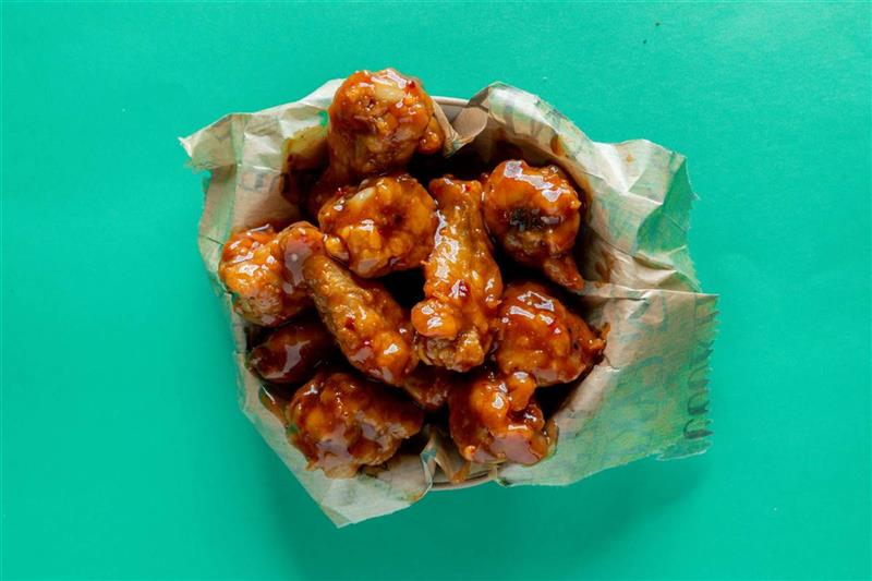 9x13 of Spicy Wings